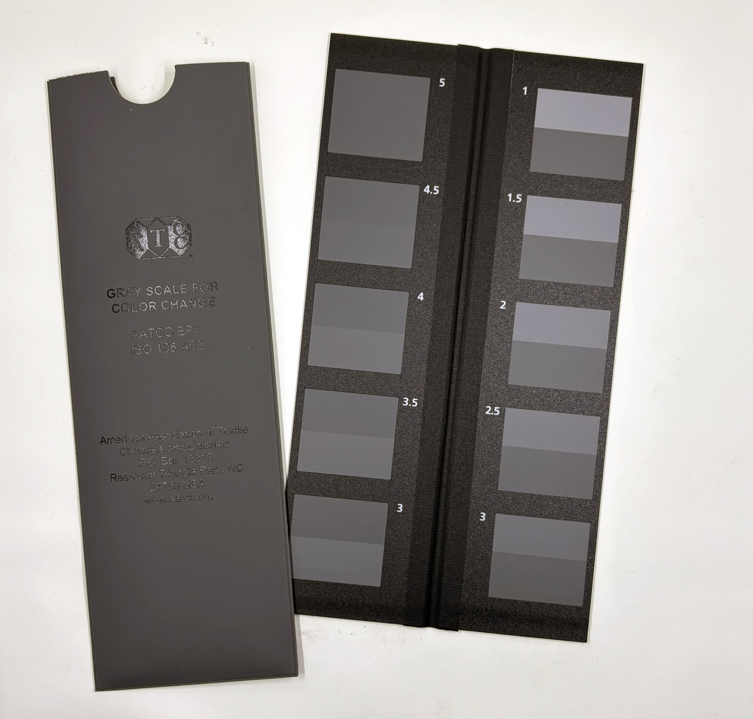 Gray Scale for Color Change - AATCC Standards