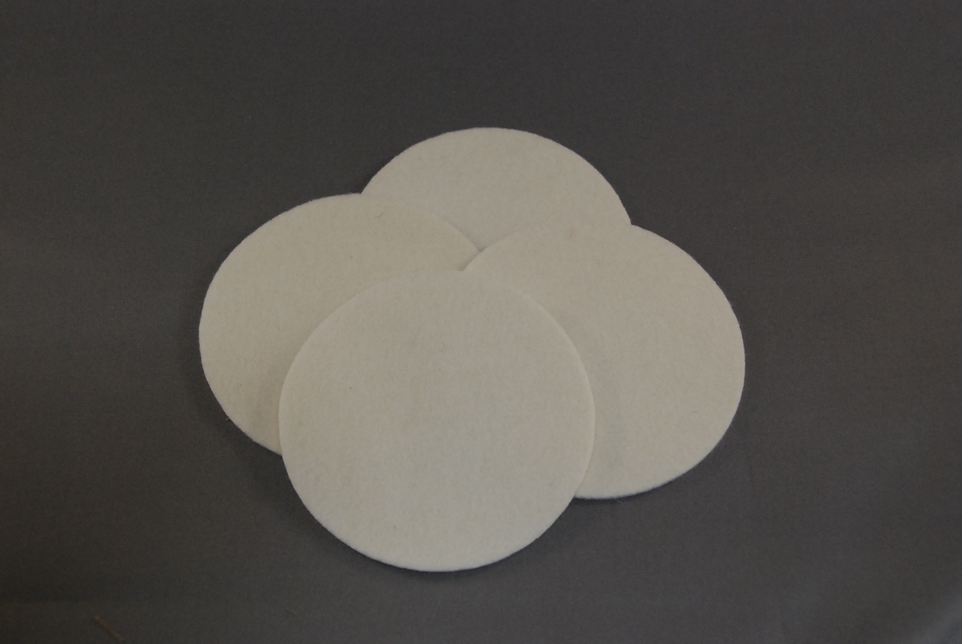 Woven Felt Discs 90 mm Diameter