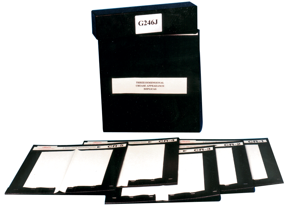 AATCC Crease Appearance Replicas Image